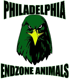 Philadelphia Endzone Animals